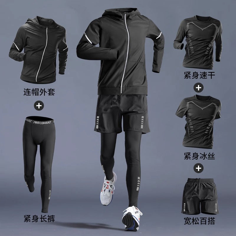 Vêtements de gymnastique en plein air T-shirt d'entraînement T-shirt Tight Long Sleeve