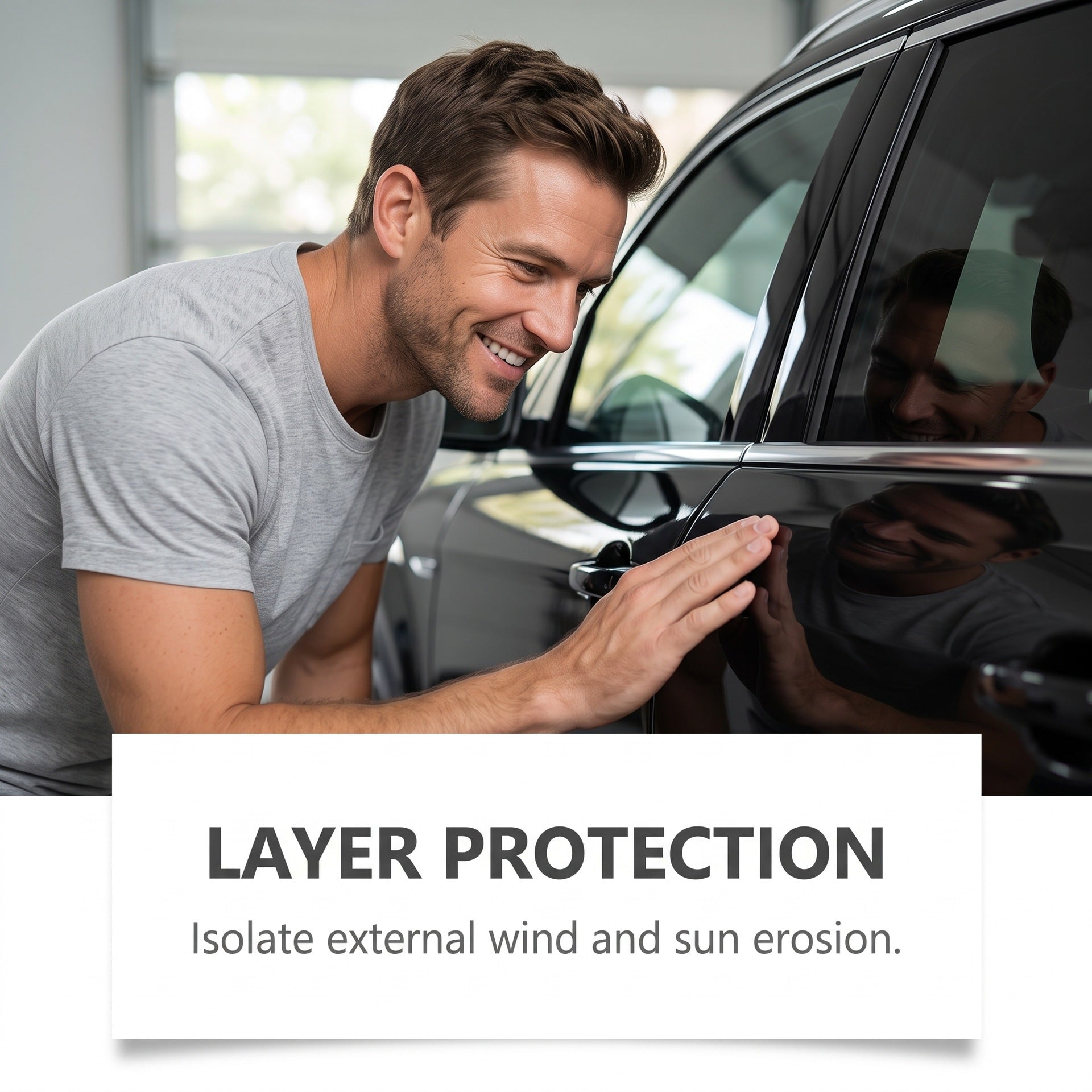 Agent de soins en plastique automobile