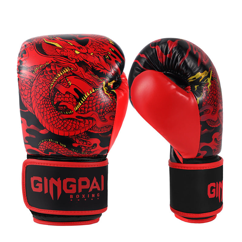 Gants professionnels de boxe pour hommes Sanda Fight