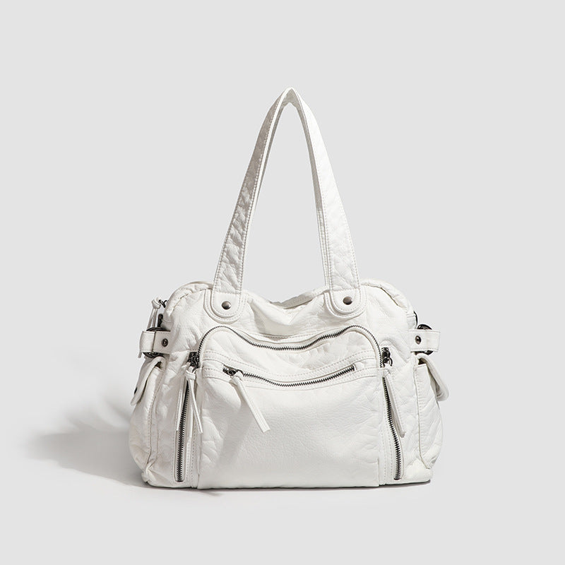 Sac de Messenger d'épaule féminine Retro Biker