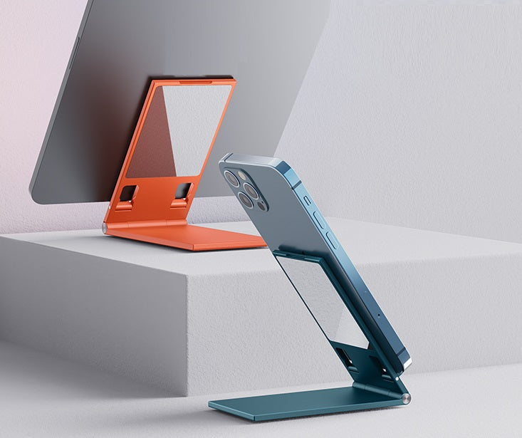 Bureau pliant Portable Mobile Phone Holder avec Miroir
