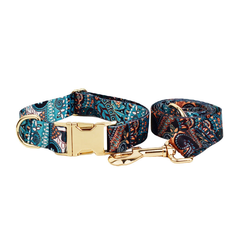 Collier de chien avec boucle métallique