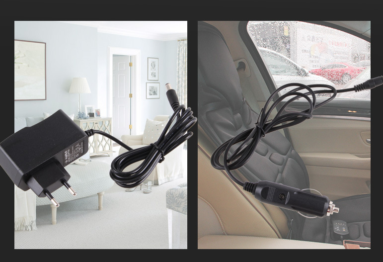 Chaise de massage de voiture coussin de voiture à double usage
