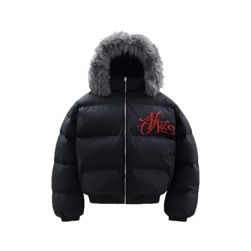 Veste rembourrée en coton pour homme style américain
