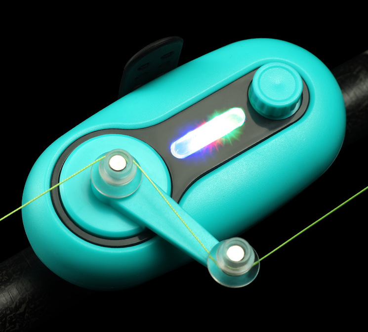 Pêche Bite de poisson Alarme électronique Buzzer Pêche Rod Loud LED Light Indicateur LED Lumière F