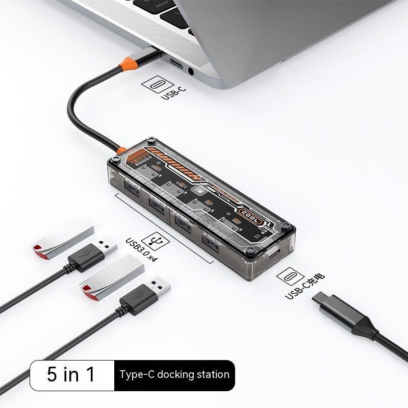 Hub Expansion Dock Notebook Convertisseur d'ordinateur
