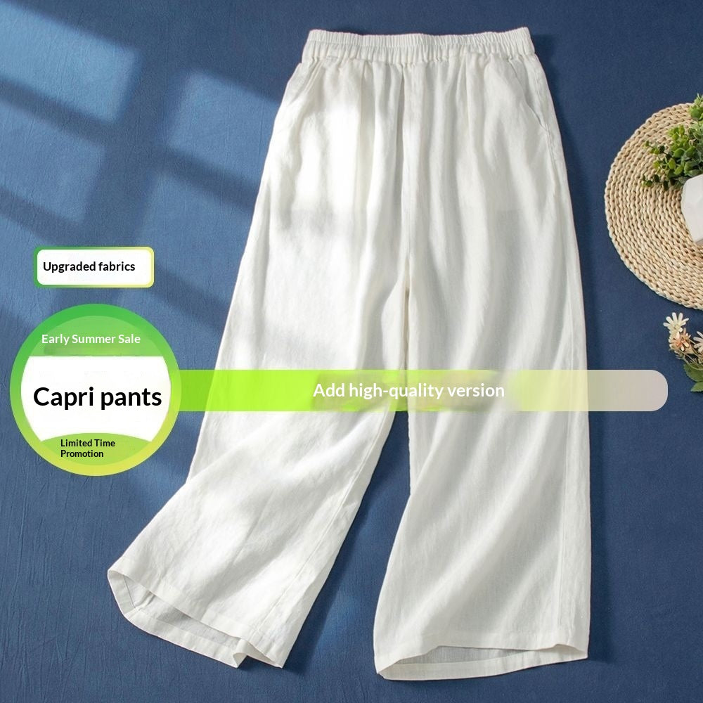 Pantalons à manches longues en coton liné à manches longues pour femmes