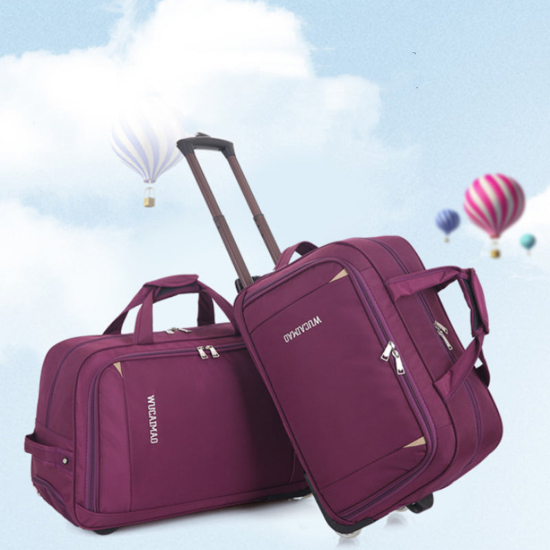 Oxford Cloth Trolley Bag Voyage de loisirs Bagage pliant