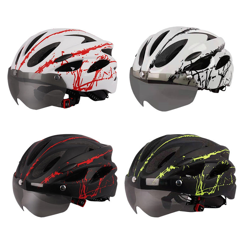 Mountain Highway Véhicule Aspiration magnétique Gants Casque d'équitation Respirant et coupe-vent