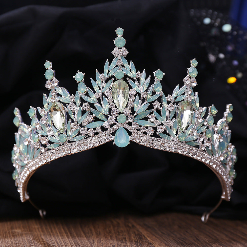 Coiffure de la Couronne en cristal nuptial Femme