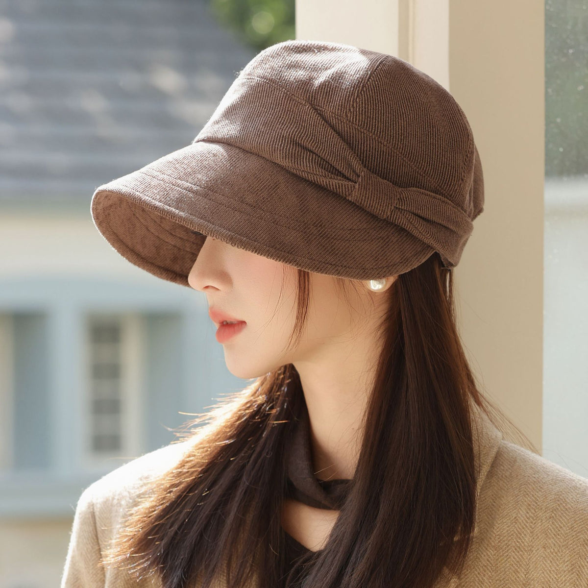 Stylish and warm Korean-style versatile hat