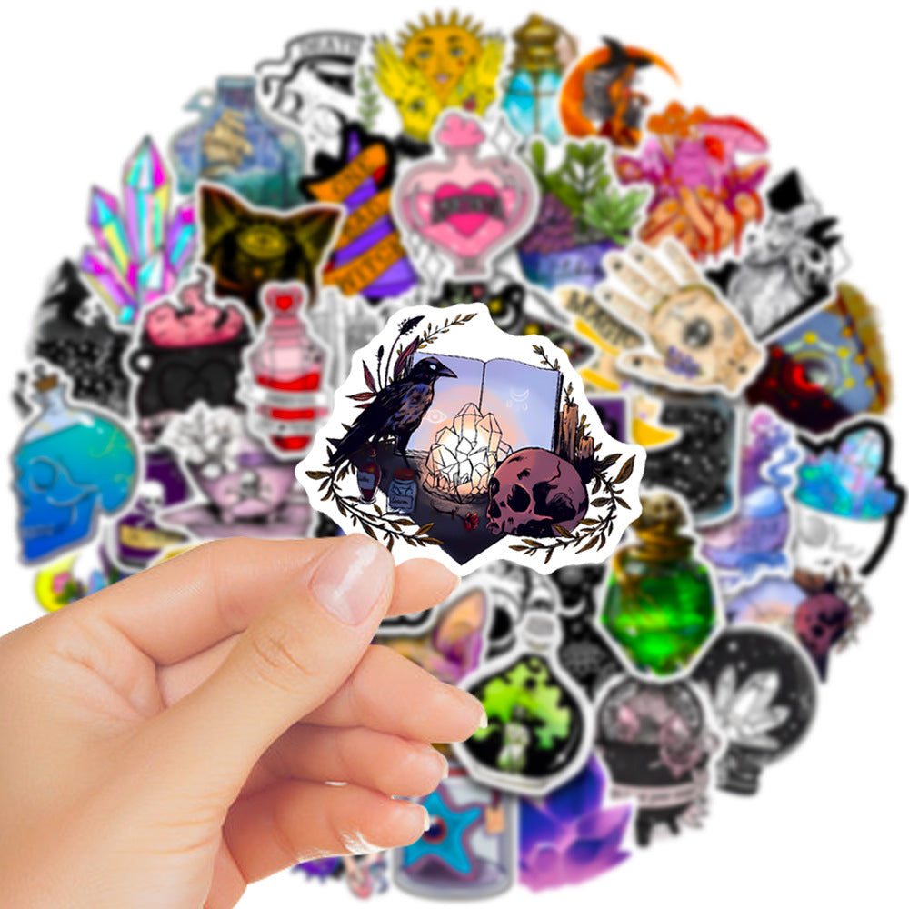 Stickers Graffiti imperméable 50 pièces de compartiment à bagages
