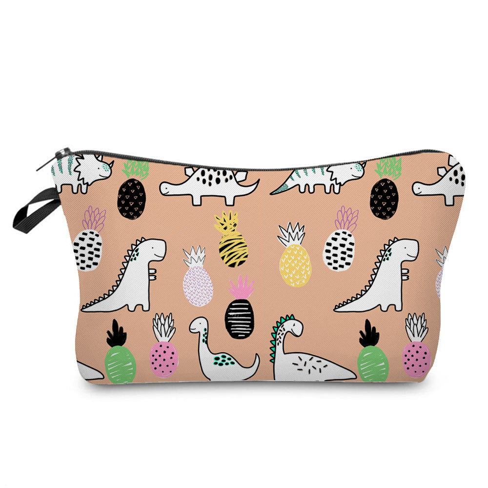 Cartoon Dinosaur Imprimer Sac de maquillage