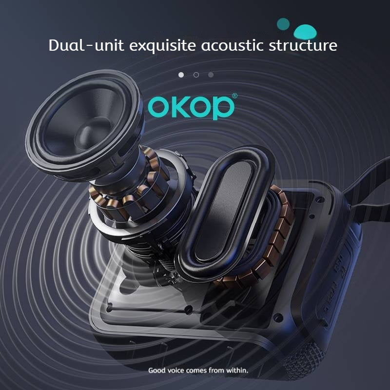 KP-813 Haut-parleur Bluetooth extérieur portable avec poignée audio basse profonde sans fil TF carte Sup