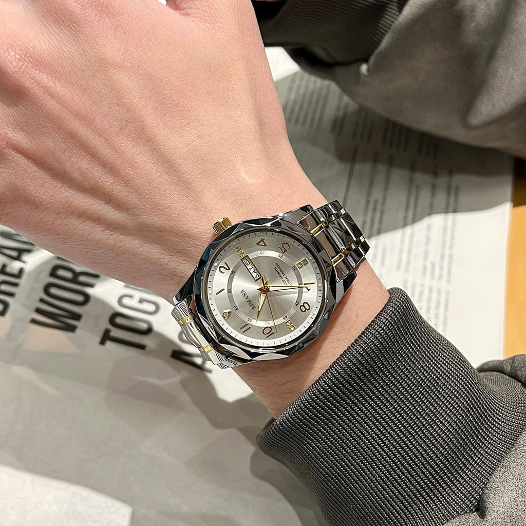 Casual High-End Business Dual Calendar Watch