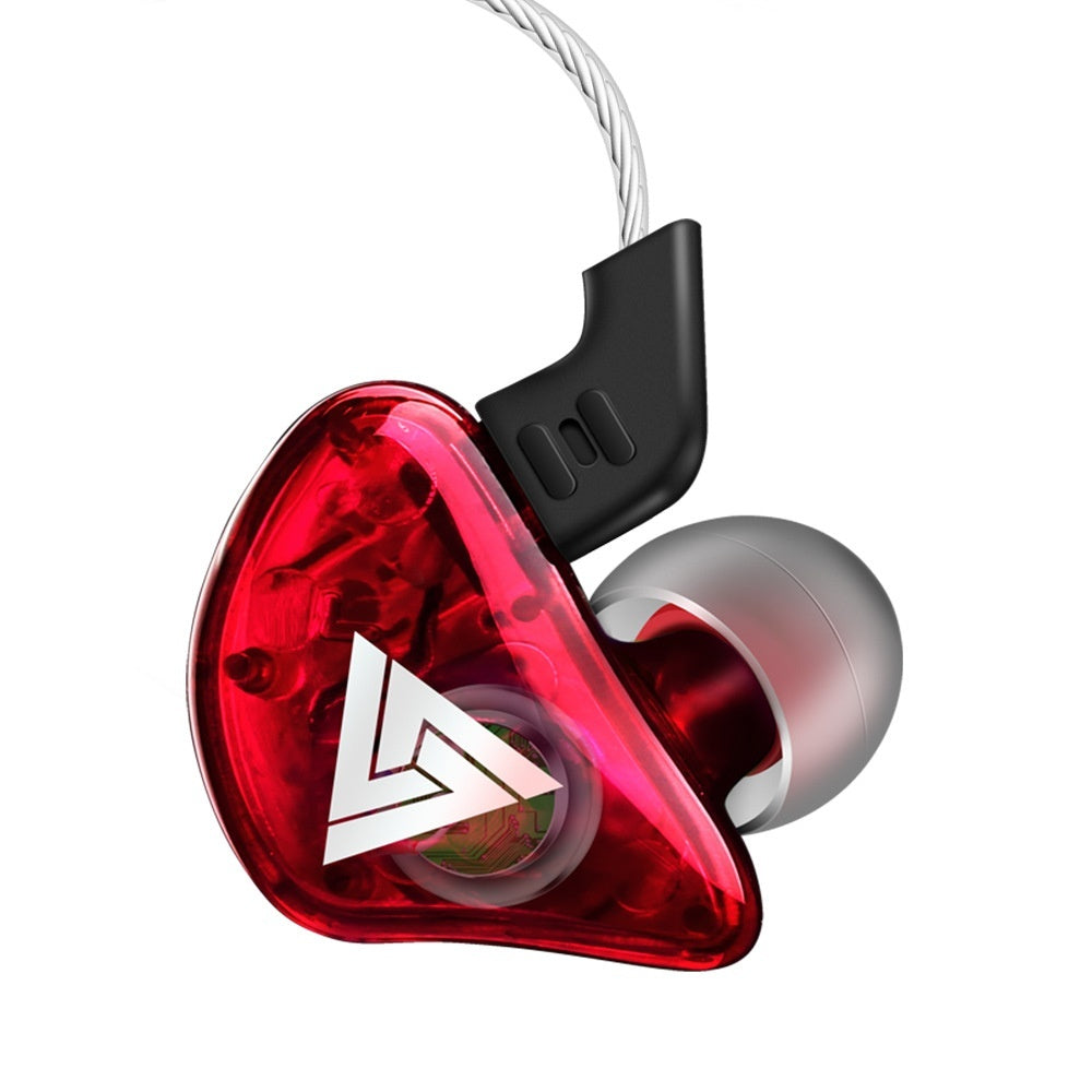 Casques de musique de téléphone à base lourde transparent