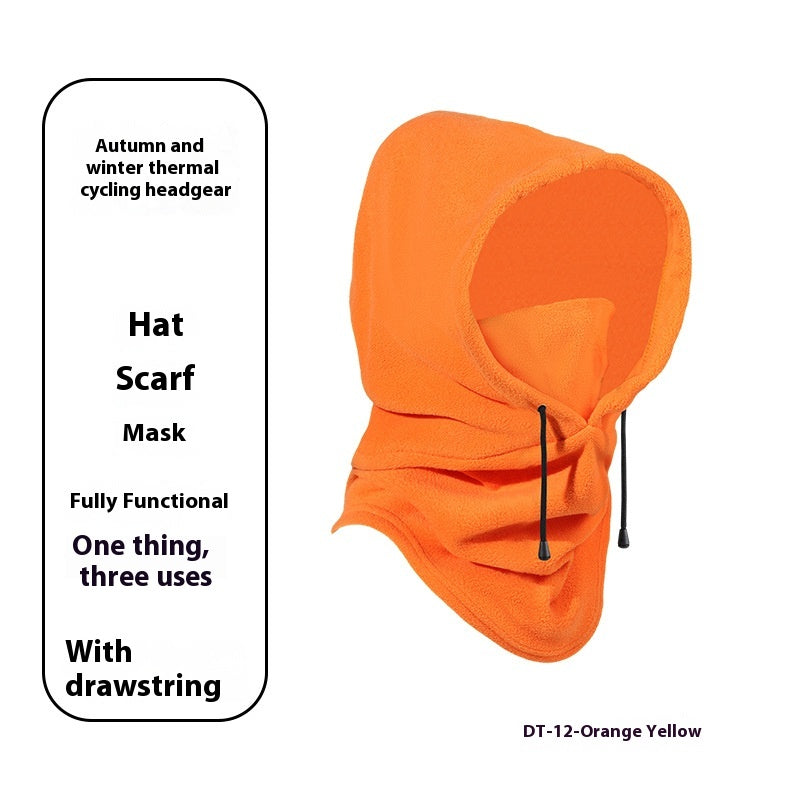 Masque de sport en automne et hiver thermique et coupe-vent
