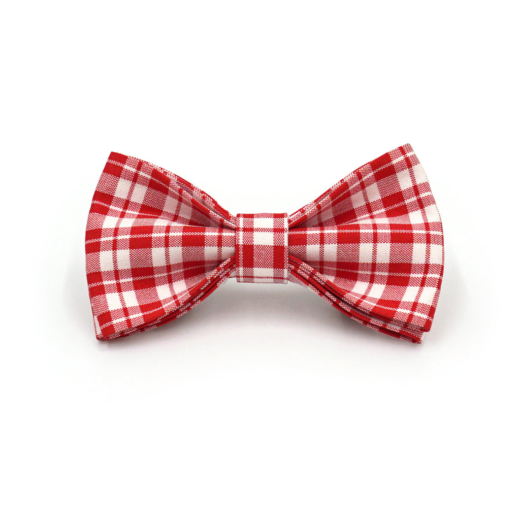 Creative Versatile Dog Fashion Plaid Bow Tie