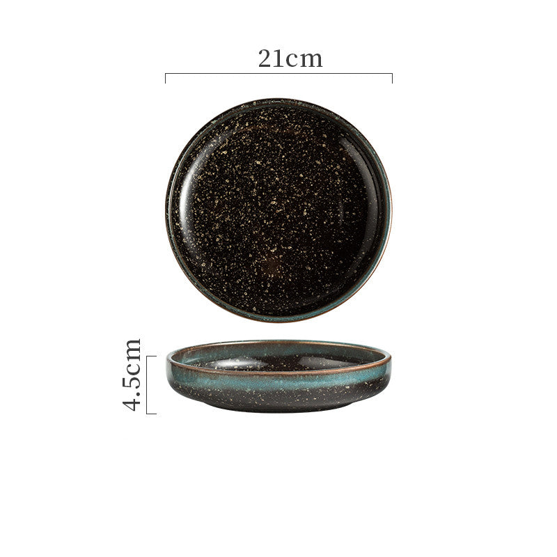 Plaques céramiques japonaises Sushi Dish Tableware Plateau Couverts