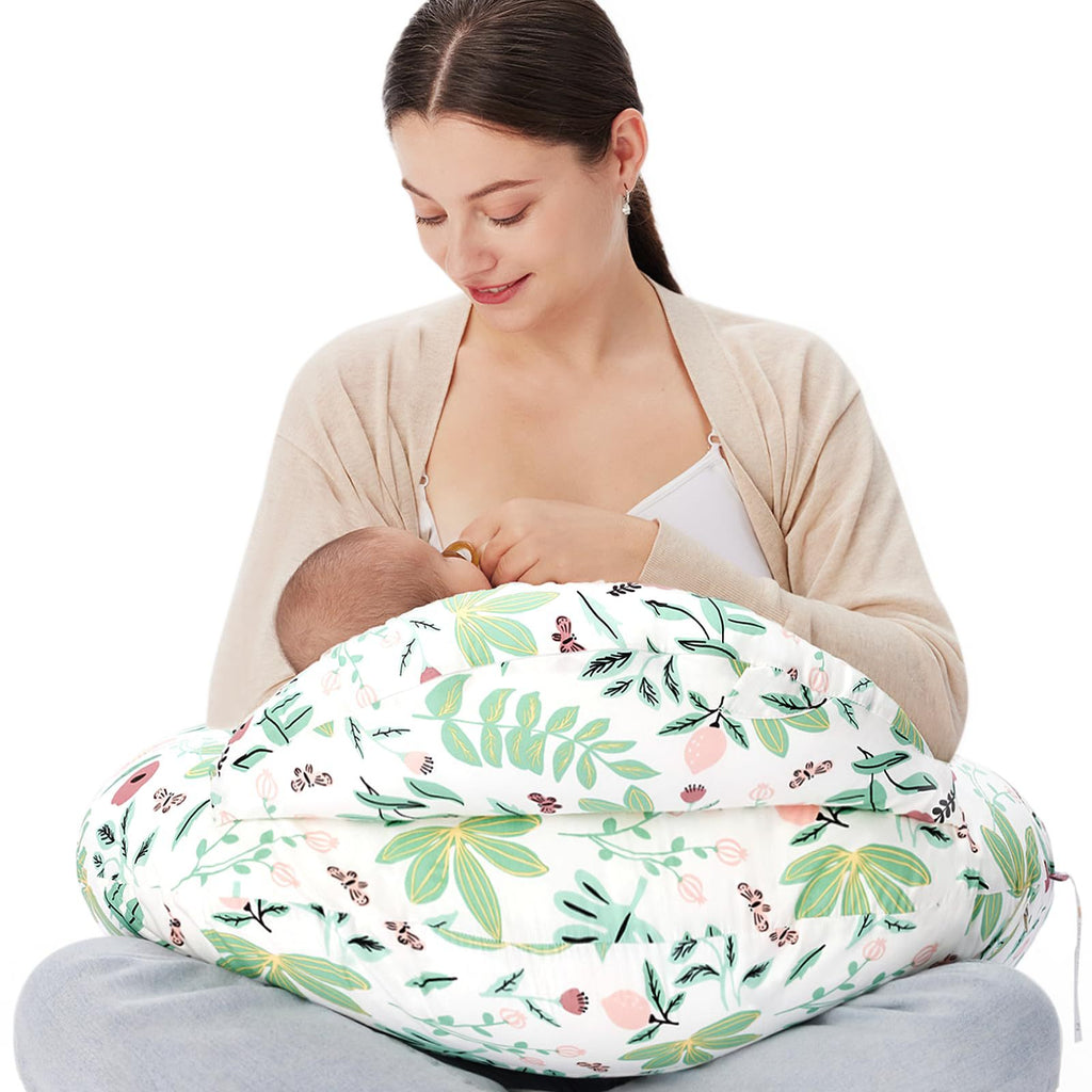 Oreiller d'allaitement Oreiller d'allaitement bébé Oreiller multifonctionnel amovible
