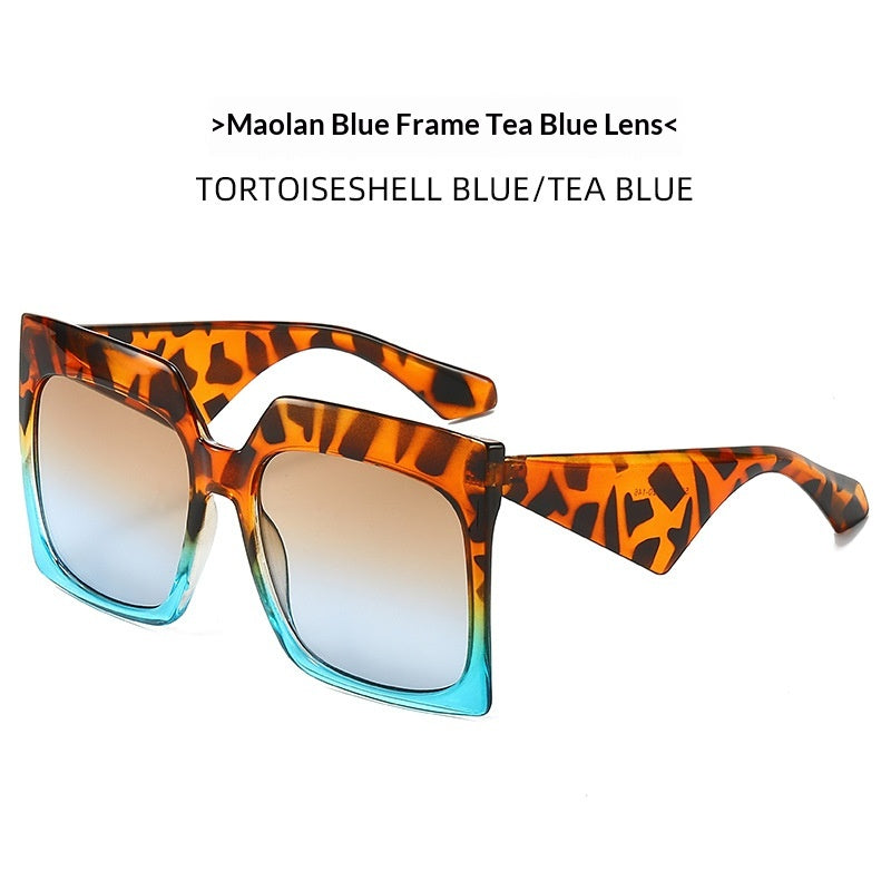 Femmes Fashionable Square Lunettes de soleil colorées