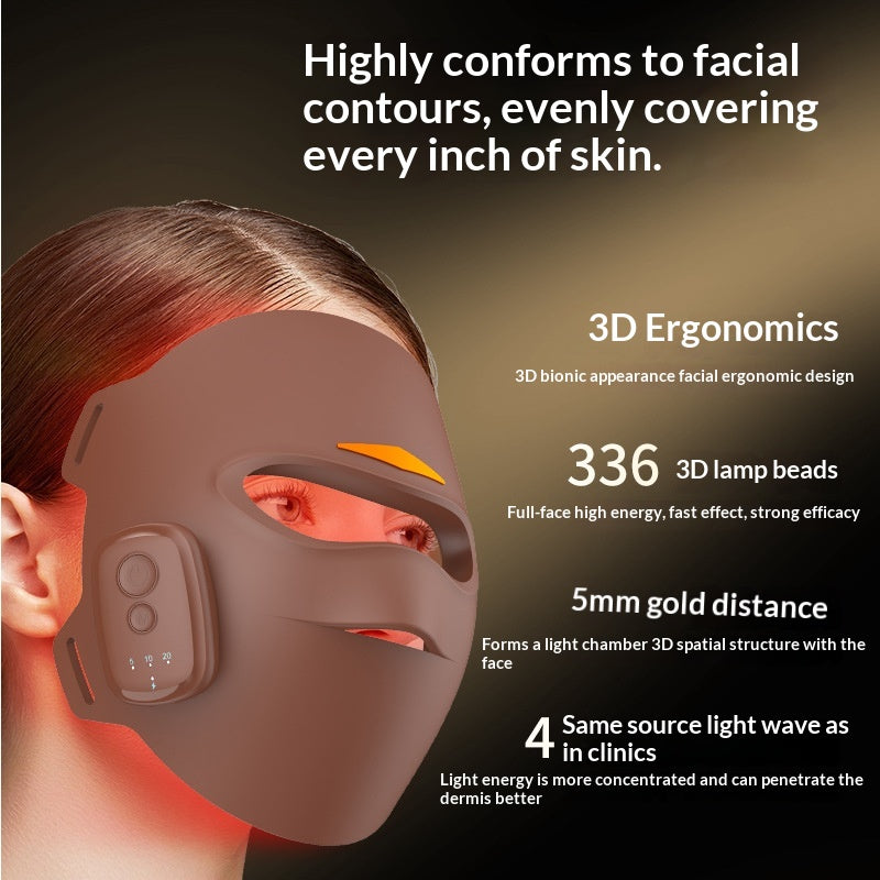 Masque de beauté Photon dispositif de rajeunissement de la peau
