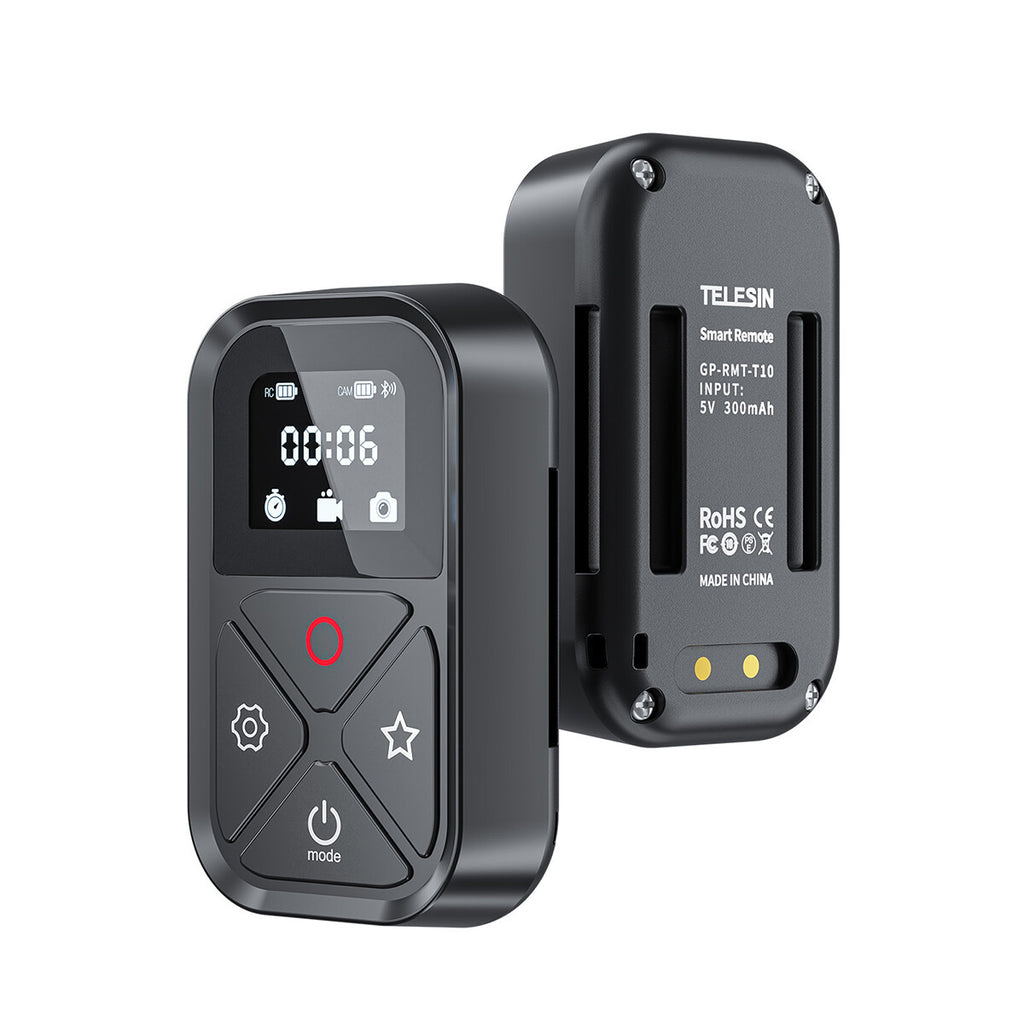 TELESIN Smart Wireless Télécommande Caméra Contrôleur pour Go Pro Hero 11 10 9 8