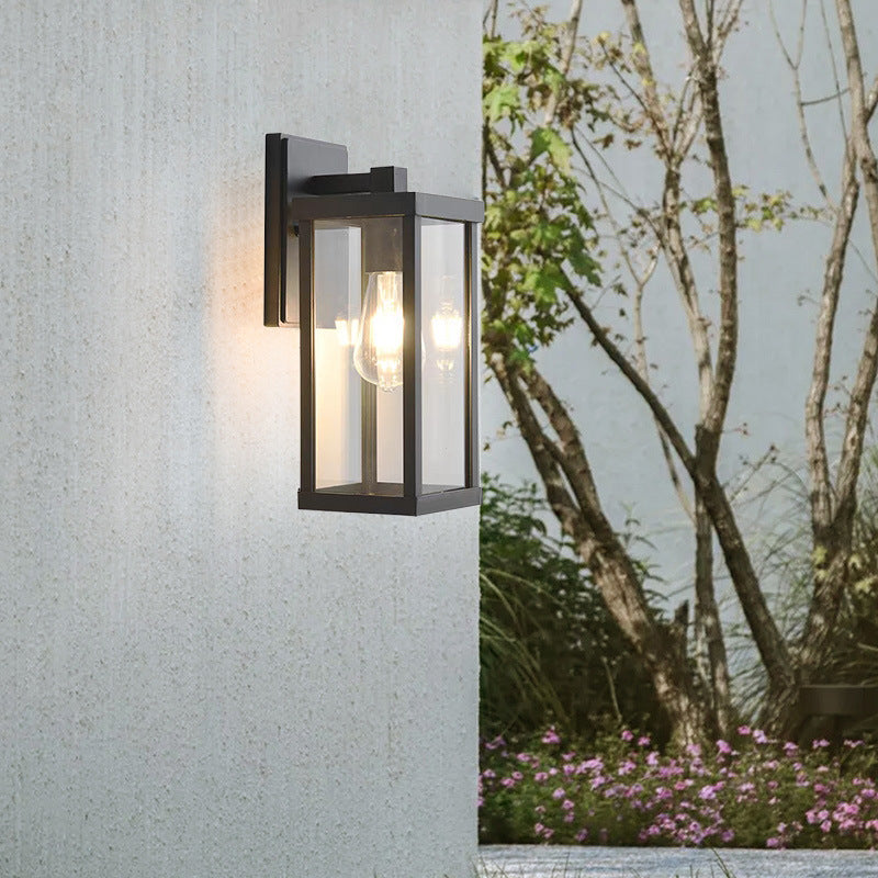 Lampe murale extérieure étanche américaine simple