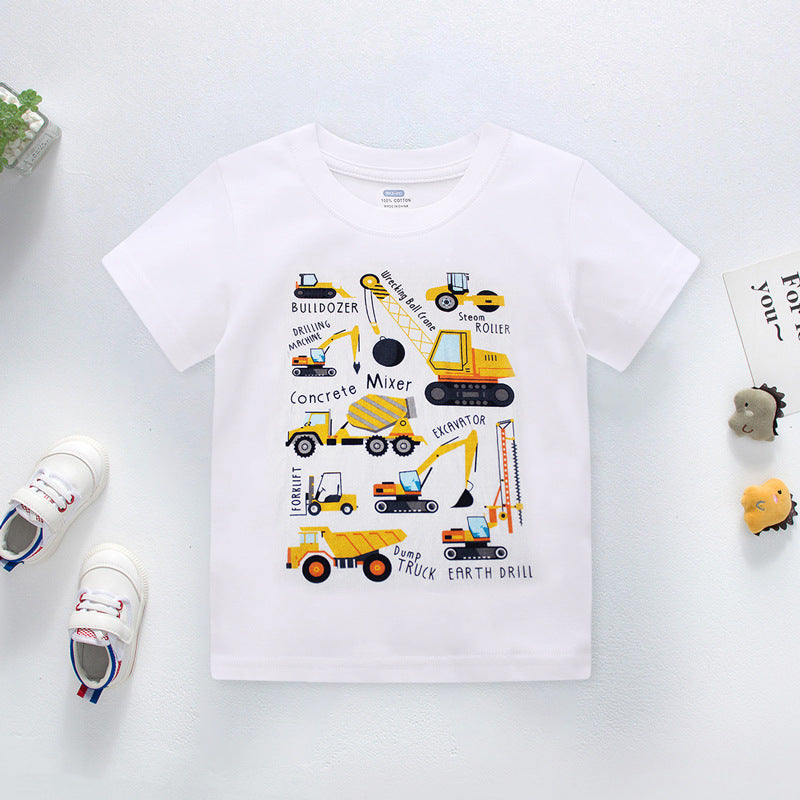 T-shirt enfant manches courtes Garçons Haut