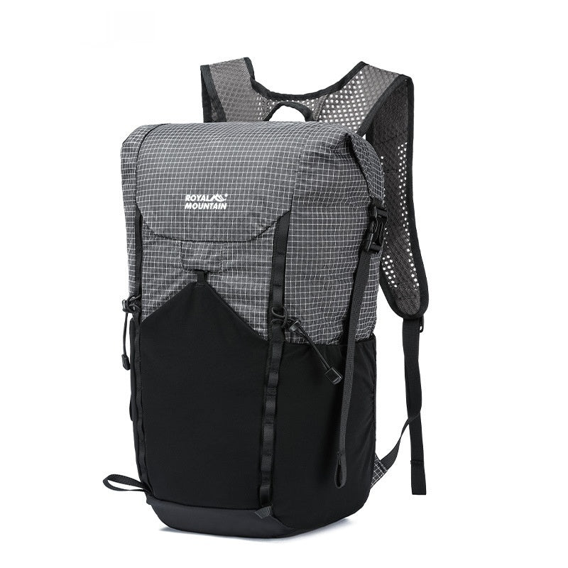 Outdoor Lightweight Curved Edge pliable Storage sac à dos 25L
