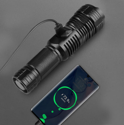 P70 Lumière forte lampe de poche alliage d'aluminium Zoom