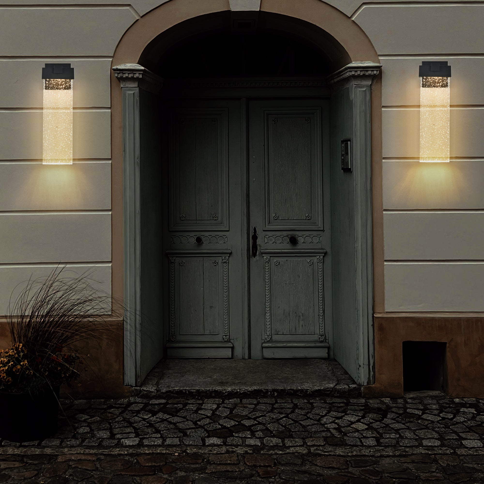 18"(H) 1-pack 12W Modern Outdoor Wall Light luminaire