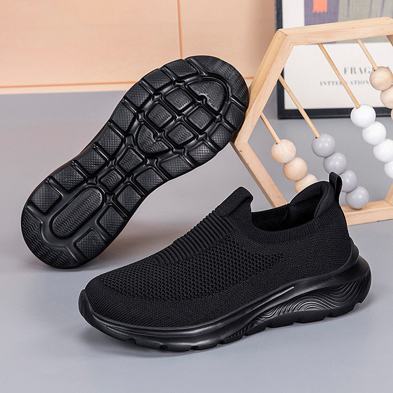 Solid Color Casual Sports Running Shoes