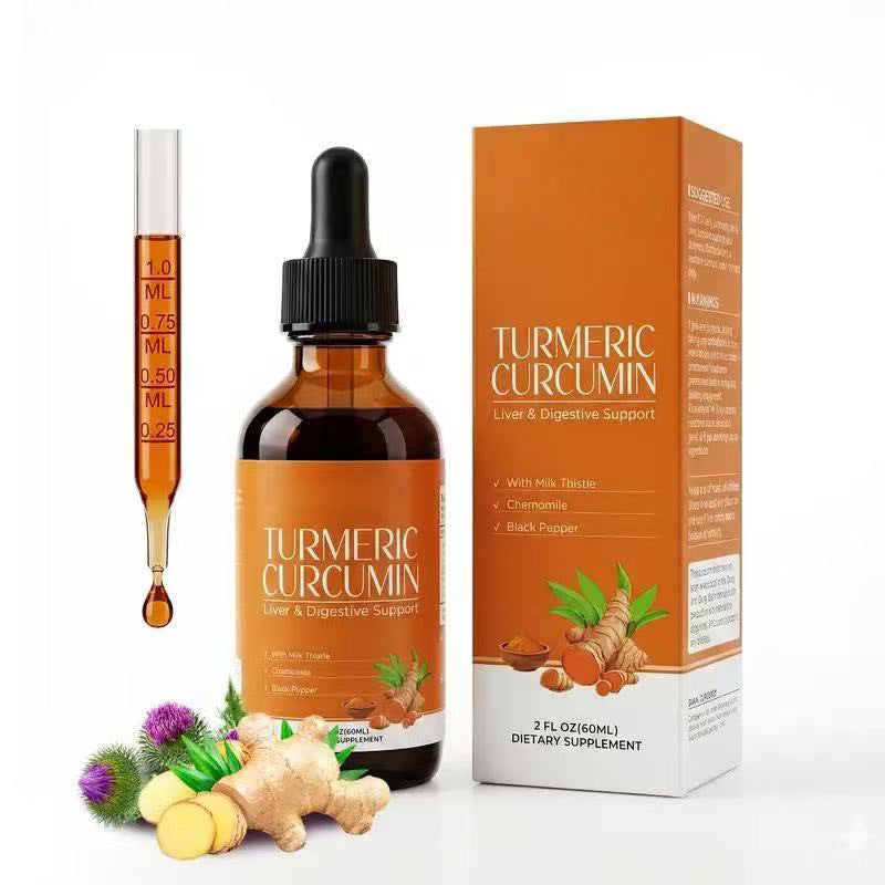 Les gouttes de magnésium curcuma 60ml