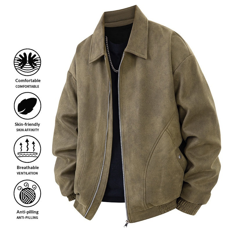 Veste de style américain pour hommes Coat Lapel