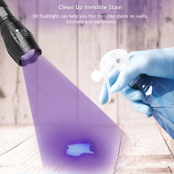Lampe de poche LED 2-en-1