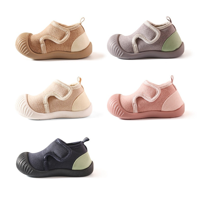 Chaussures de première marche à isolation fraîche, non glissantes pour nourrissons