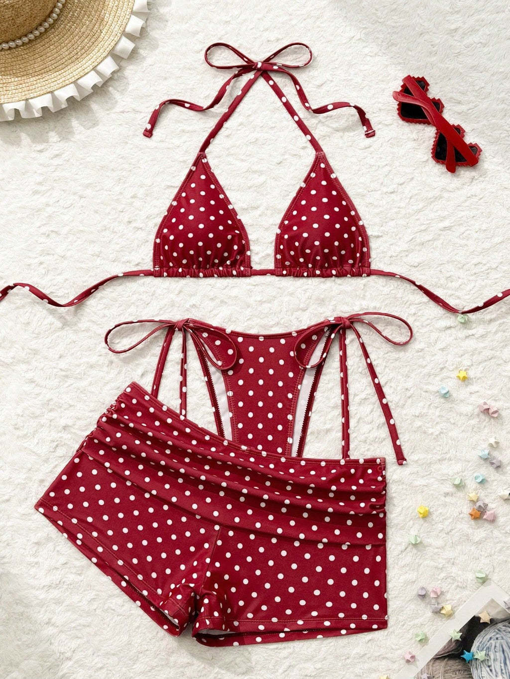 Ensemble de maillots de bain à deux pièces pour femmes