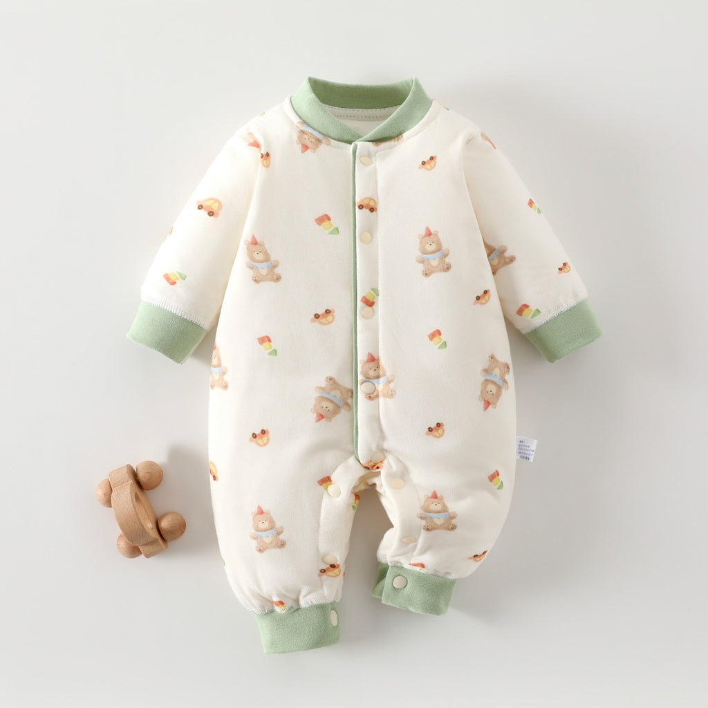 Classe sans os Cotton mince Onesie pour les nouveaux-nés