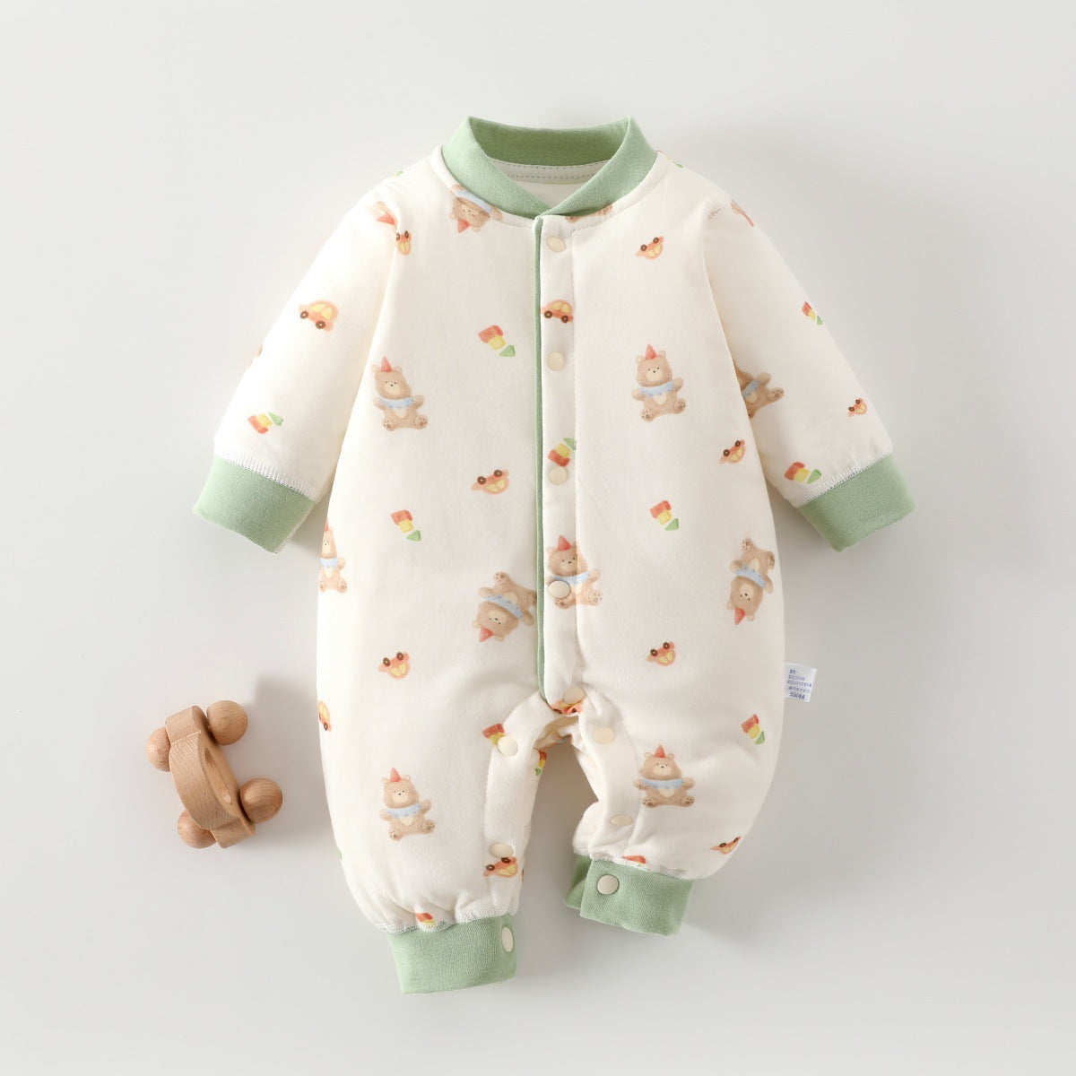 Classe sans os Cotton mince Onesie pour les nouveaux-nés