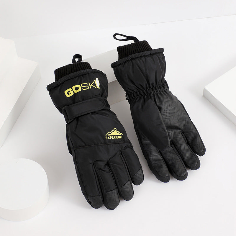Gants imperméables à l'hiver Ski chaud Gants à l'épreuve du froid