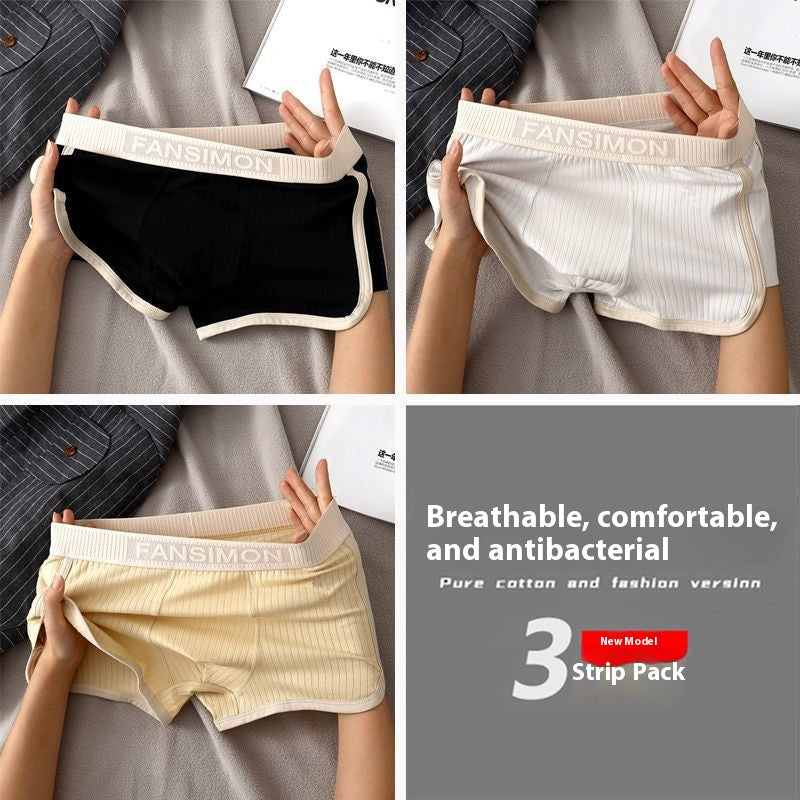 Sous-vêtements pour hommes de style rétro Boxers respirants confortables Short jeunesse