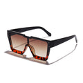 Lunettes de soleil européennes et américaines personnalisées Grandes Rim Lens Ins Style Sport Go