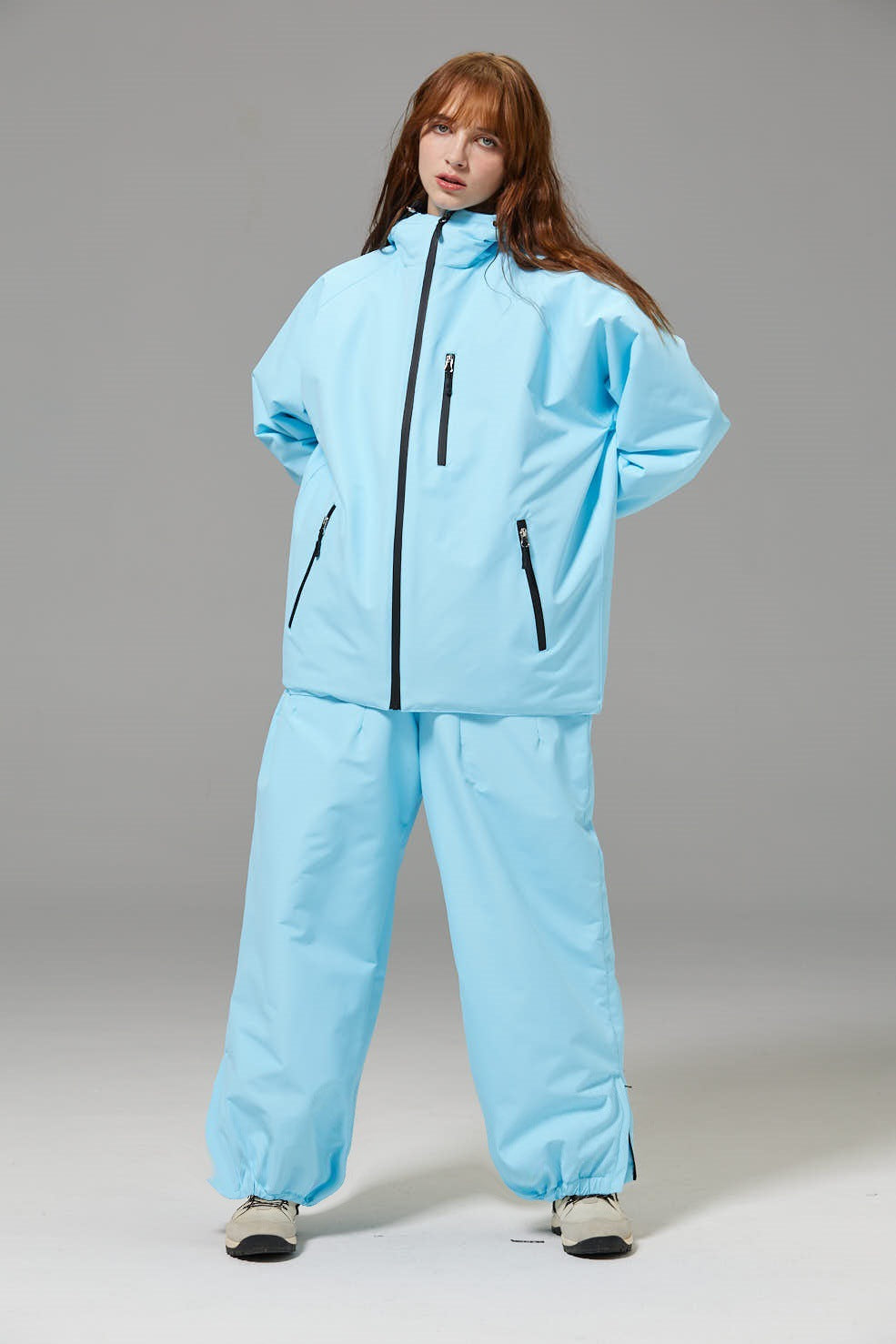 Ensemble de costumes de ski à l'épreuve du vent et de l'eau unisexe