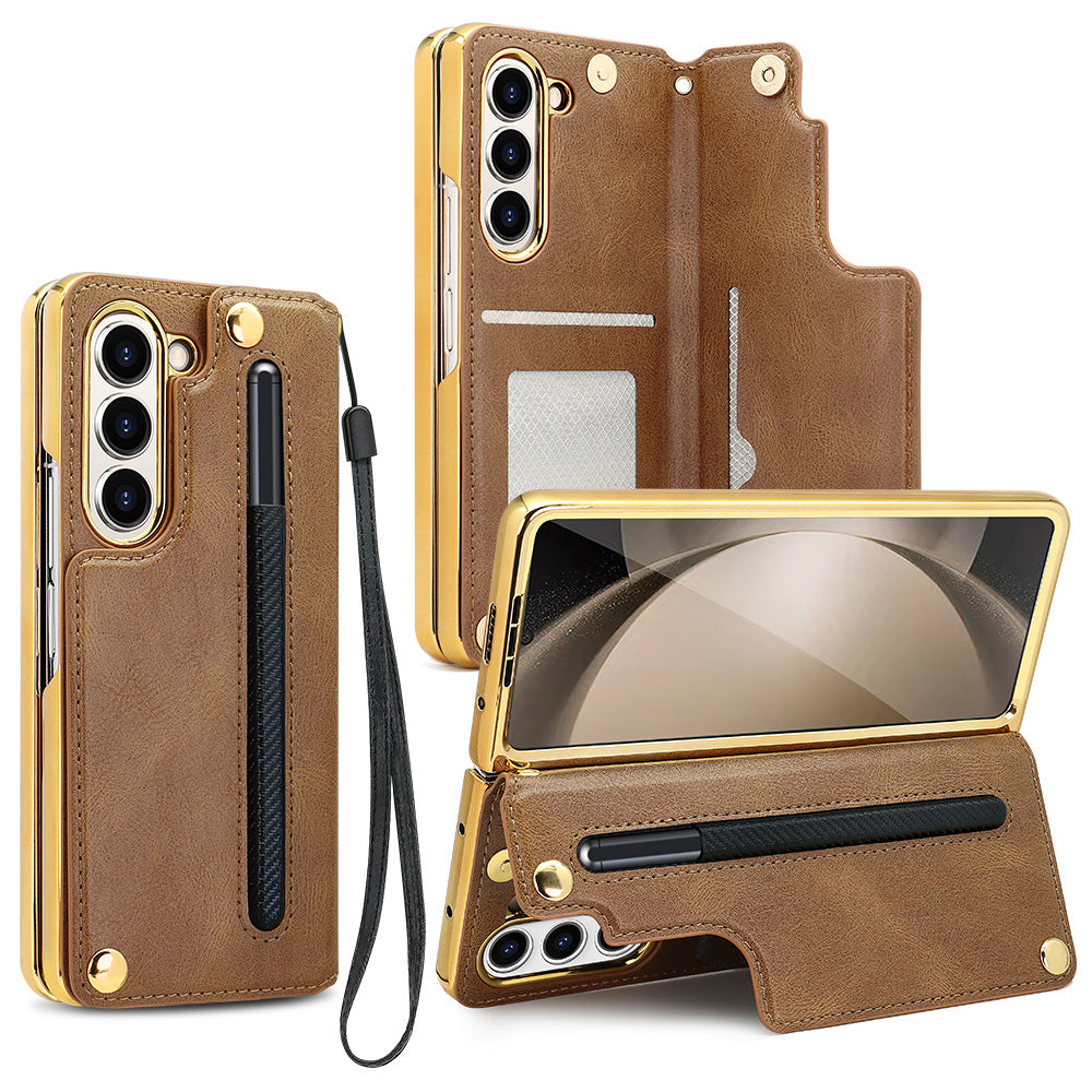 Coque de téléphone Support de film trempé avec fente de stylo