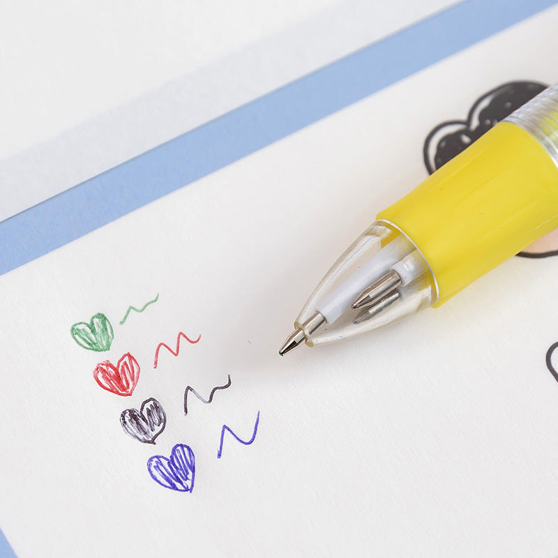 Cute Cartoon Cute Object Four-color Press Ballpoint Pen