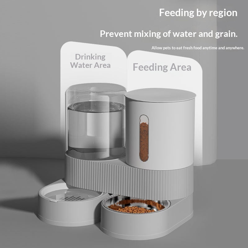 Distributeur automatique d'eau et de nourriture pour animaux de compagnie