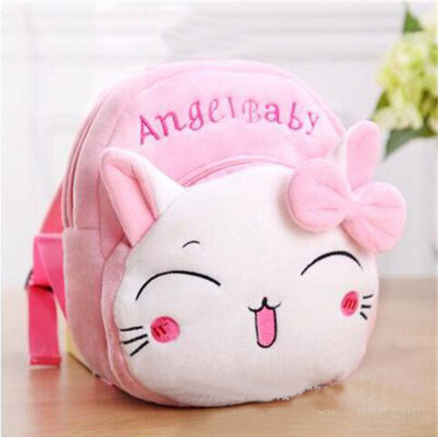 Éducation de la petite enfance Mignon bébé enfant peluche sac scolaire