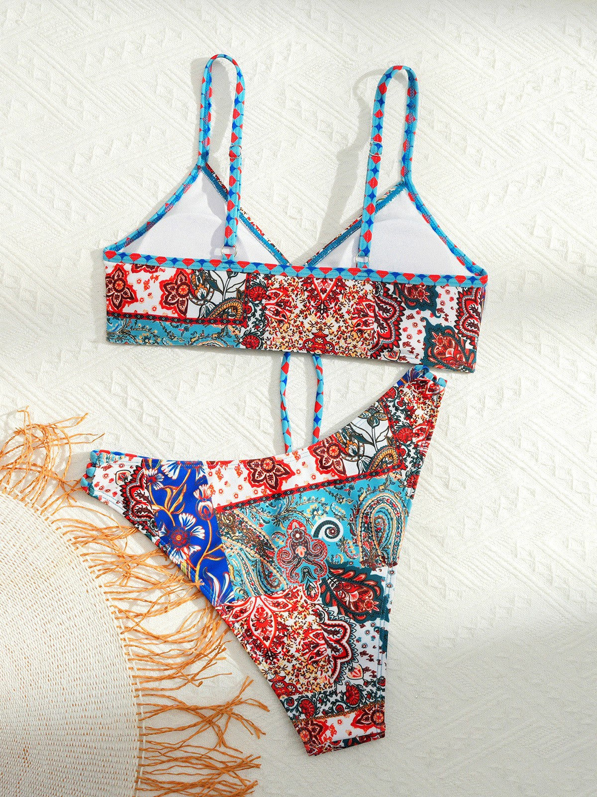 Femme imprimé floral Sexy Bikini à deux pièces