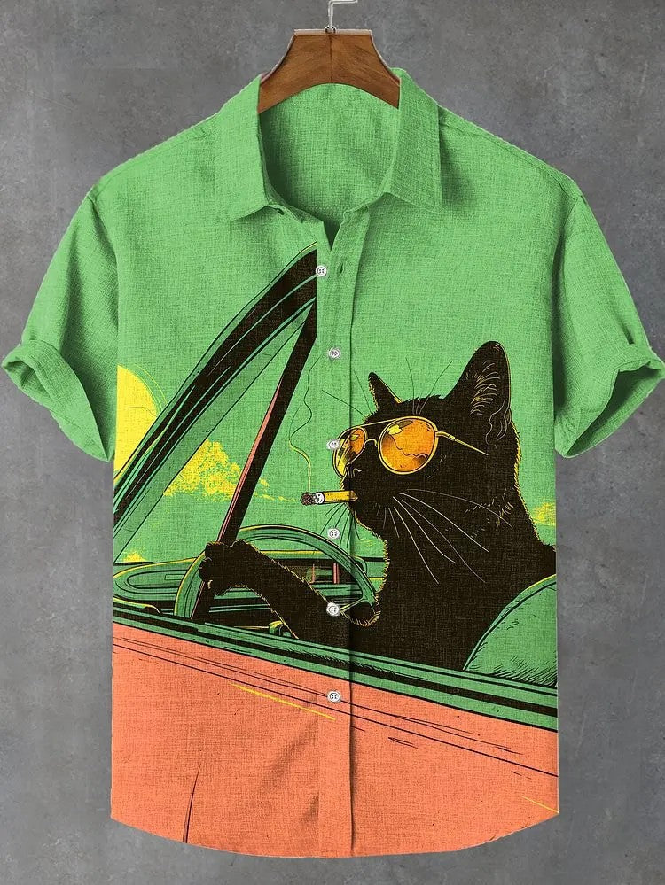 Chemise de plage 3D pour homme
